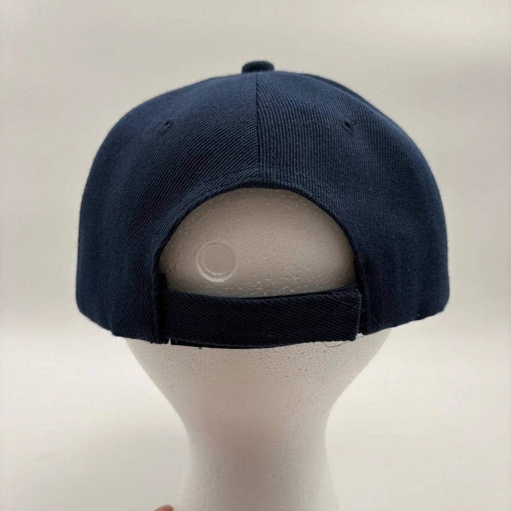 LIV Golf Hat Unisex OS Navy Blue Logo Baseball Cap Adjustable Strapback Sport